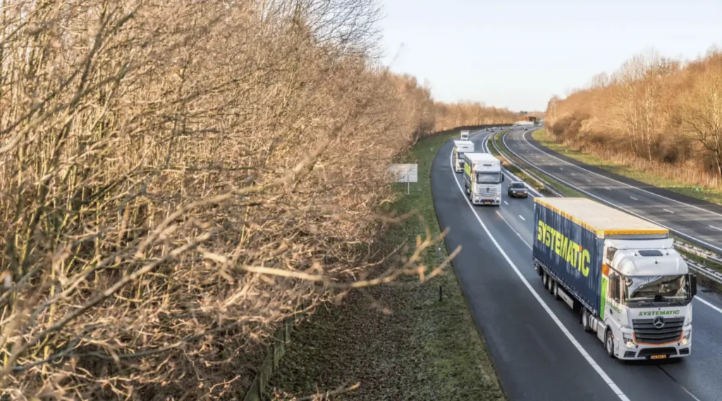 Engeland Transport Vrachtwagens Van Systematic