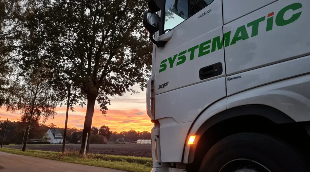 Transport Naar Ierland Vrachtwagen