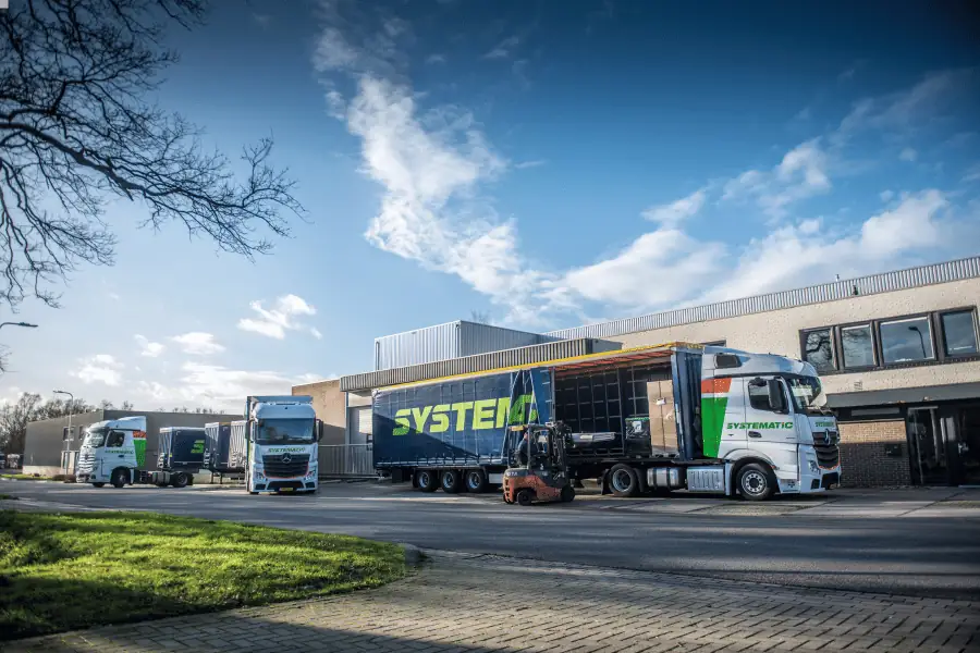 Vrachtwagen Vrachtvervoer Naar Engeland