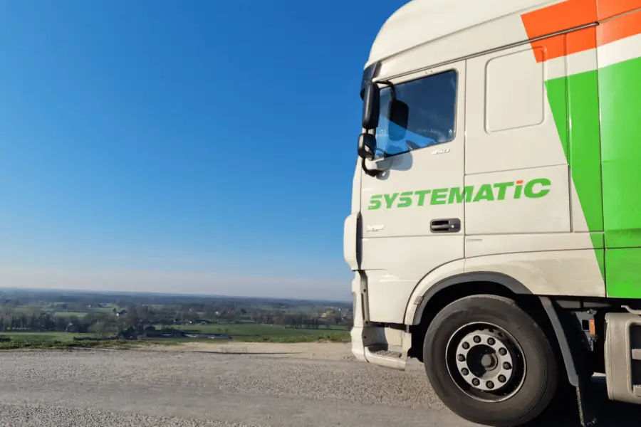 Vrachtwagen Vrachtvervoer Naar Engeland systematic