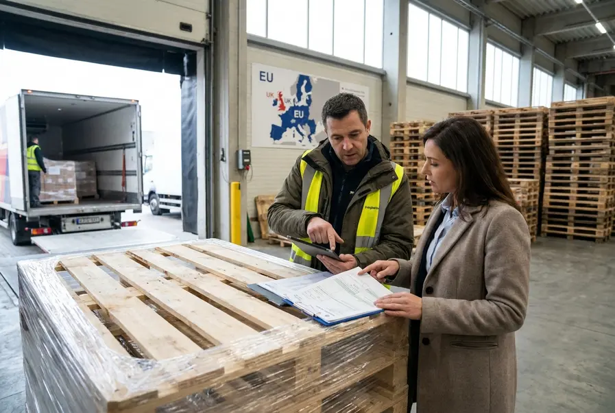 pallet versturen Engeland
