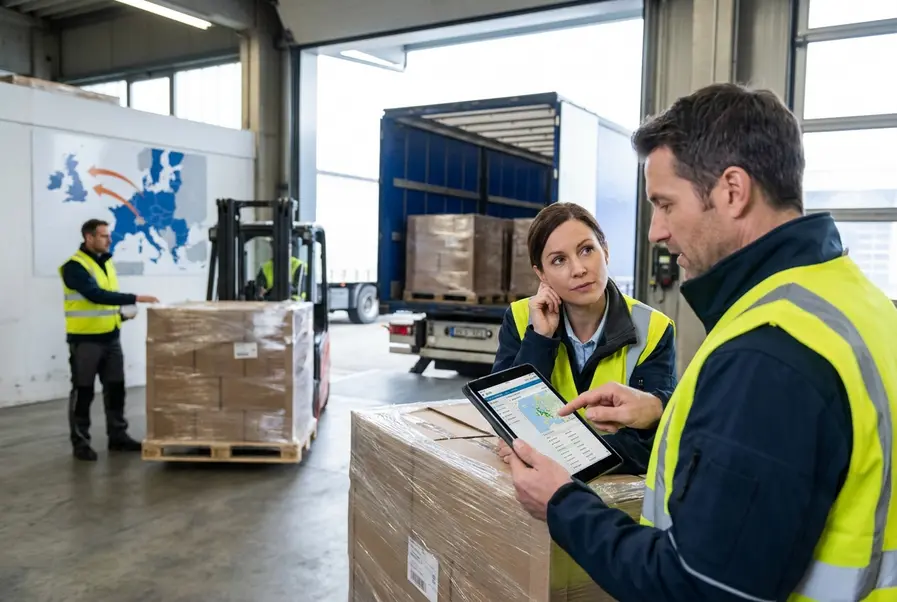 pallet transport Europa